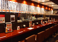 明るい店内の様子